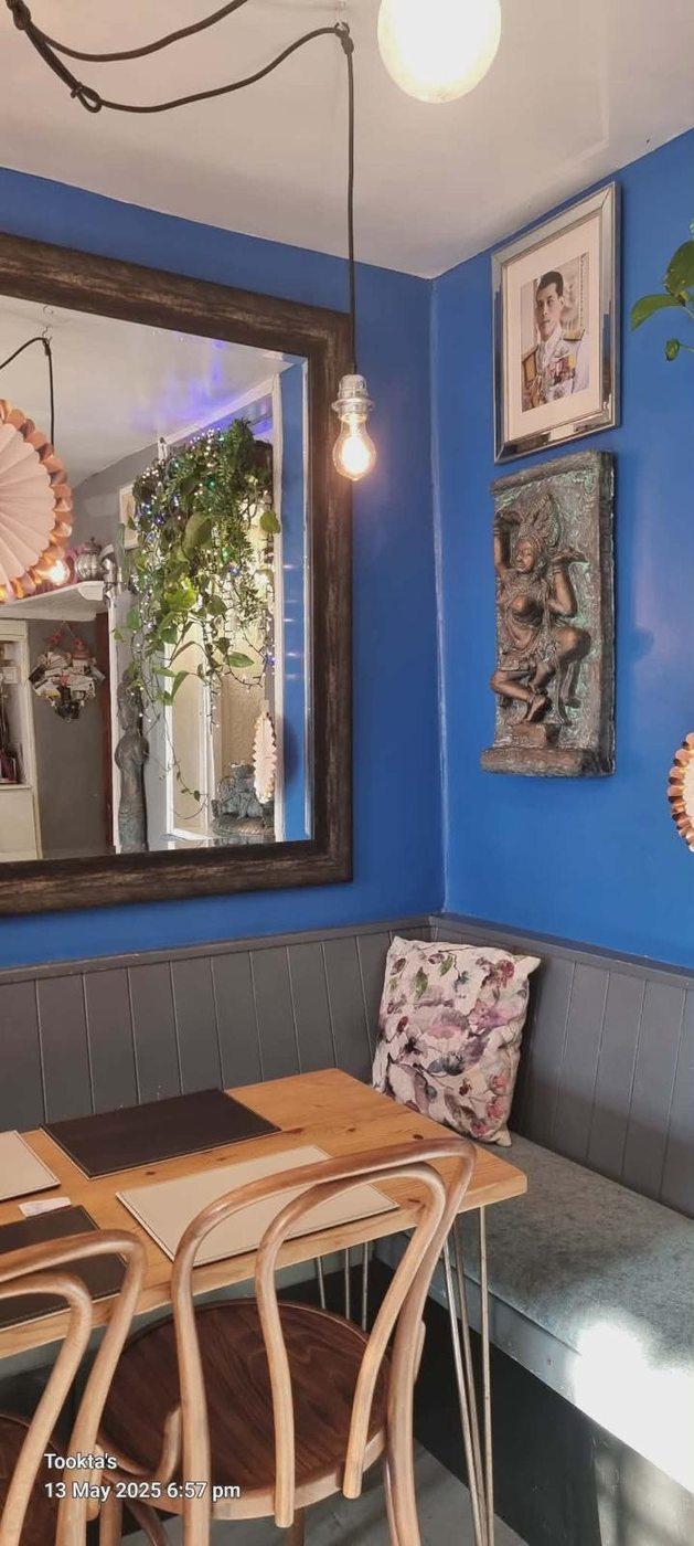 Tookta's restaurant interior — warm atmosphere
